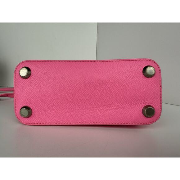 Balenciaga Ville XXS Top Handle Women's Bag in Pink Leather - Picture 12 of 16